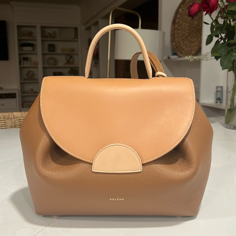 Polene camel bag